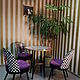  Чайный столик и 3 стула "Чай в саду". Столы. Арт студия 'Образ жизни'. Интернет-магазин Ярмарка Мастеров.  Фото №2