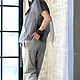 Брюки Grey Casual. Брюки. ROKHAS (ALINA). Ярмарка Мастеров.  Фото №5