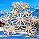 SNOWFLAKE WITH SILVERING 2 PIECES. Dream Catcher Materials. The Gift Oasis. My Livemaster. Фото №10