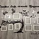 Семейное дерево. Фоторамки. WoodCraft32. Ярмарка Мастеров.  Фото №4