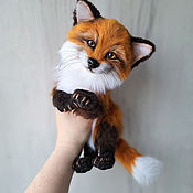 Куклы и игрушки handmade. Livemaster - original item The fox cub is a realistic toy. Handmade.