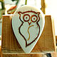 The Guitar Pick is a cheerful owl, Guitar picks, Yalta,  Фото №1