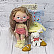 Dolls and dolls: textile doll Bunny. Dolls. Dolltime 14. Online shopping on My Livemaster.  Фото №2