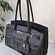 Сумка в стиле a'la Birkin 35 shoulder, Классическая сумка, Новороссийск,  Фото №1