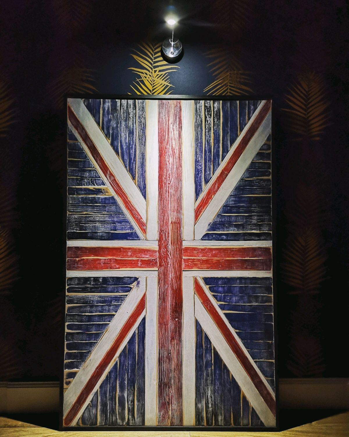 британский флаг в интерьере