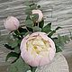  Букет пионов Гардения с эвкалиптом Бэби блу. Букеты. Natashaflowers_decor. Интернет-магазин Ярмарка Мастеров.  Фото №2