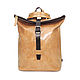  Backpack bag leather women beige Liina Mod Sr34t-652. Backpacks. Natalia Kalinovskaya. Online shopping on My Livemaster.  Фото №2