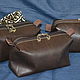 Dressing cases: brown. Travel bags. J.P.-Handmade Designer Bags. Online shopping on My Livemaster.  Фото №2