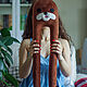 Big Long Legged Gondola Handmade Soft Toy. Stuffed Toys. JouJouPlushies (joujoucraft). My Livemaster. Фото №4