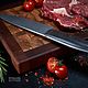 Заказать Набор кухонных ножей "Аврора". Кузница Уральский Мастеровой (uralartisan) (uralartisan). Ярмарка Мастеров. . Кухонные наборы Фото №3
