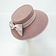 Order A hat for racing 'Stranger'. Color Blush. Exclusive HATS. LANA ANISIMOVA.. Livemaster. . Hats1 Фото №3