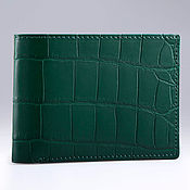 Сумки и аксессуары handmade. Livemaster - original item Genuine Crocodile leather Wallet IMA0958VG45. Handmade.
