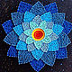 Цветок Лотоса - плетённая картина из ниток и гвоздей, Стринг-арт, Орел,  Фото №1