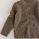 Заказать Свитер пушистый букле детский с высоким воротом. VA kids knitwear. Ярмарка Мастеров. . Свитеры и джемперы Фото №3