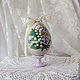 large Easter egg with a painting of 'lilies'. Eggs. painting and decoupage from Marina (sovaj). My Livemaster. Фото №5
