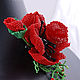 Мак. Брошь-булавка. Hanty. Ярмарка Мастеров.  Фото №4