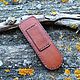 Leather belt case for folding knife. Case. MILANO. My Livemaster. Фото №4