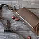 Сумка-бананка на пояс из натуральной кожи. Поясная сумка. Leather Fish Crafts - Изделия из кожи. Ярмарка Мастеров.  Фото №4
