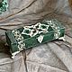 Шкатулка декоративная Yesil Jami. Шкатулки. Творческая студия  Евгении Ансари. Ярмарка Мастеров.  Фото №5