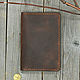 Cover for auto documents brown leather. Passport cover. SUNGAZER leather products. My Livemaster. Фото №4