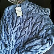 Одежда handmade. Livemaster - original item Handmade sweater with braids. Handmade.