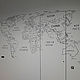Роспись стен: Карта мира, Карты мира, Москва,  Фото №1