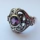 Ring 'Alicia' - corundum, silver, Rings, Moscow,  Фото №1