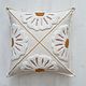 Almohada decorativa bordada con Patrón. Pillow. Bunniess and friends (toys-for-kids). Интернет-магазин Ярмарка Мастеров.  Фото №2