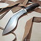 Knife 'Gandhar-1' KUKRI h12mf wenge. Knives. Artesaos e Fortuna. My Livemaster. Фото №4
