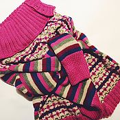 Одежда handmade. Livemaster - original item Sweater striped jacquard. Handmade.