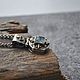 Кулон серебро, латунь и аквамарин. Кулон. Miss Tiffany jewelry (Леся). Ярмарка Мастеров.  Фото №7