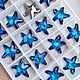 Уценка! Подвеска Swarovski Starfish 6721, 16 мм, Bermuda Blue. Кристаллы. Accessoria Фурнитура для украшений. Интернет-магазин Ярмарка Мастеров.  Фото №2