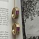 Винтаж: Liz Claiborne.Серьги-кольца. AEMarchC. Серьги винтажные. Винтажная Америка. Интернет-магазин Ярмарка Мастеров.  Фото №2