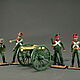 Set of soldiers 54 mm. Hand painted. Napoleonica. Gun. Artillery, Figurine, St. Petersburg,  Фото №1