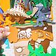 Динозавры и их среда обитания. Игровые наборы. Чудеса из фетра. Ярмарка Мастеров.  Фото №4