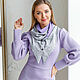 Handkerchief 'Angelia'. Shawls1. Designer clothing Olesya Masyutina. My Livemaster. Фото №5