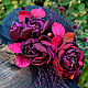 ' Rose Bordeaux'. Hats1. Novozhilova Hats. My Livemaster. Фото №5