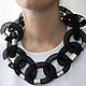 Necklace 'BIG chain'. Necklace. Ксения (by Popova). Online shopping on My Livemaster.  Фото №2