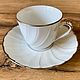 Винтаж: Кофейная пара BERNARDAUD LIMOGES. Фарфор. Объём 100 мл, Кружки винтажные, Калининград,  Фото №1