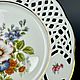 Винтаж: Тарелка мейсенский букет Burg Lindau винтаж Германия. Тарелки винтажные. Vintage Shop. Ярмарка Мастеров.  Фото №4