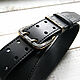 Orc belt with forged buckle made of genuine leather. Straps. fabiscraft (FabisCRAFT). Online shopping on My Livemaster.  Фото №2