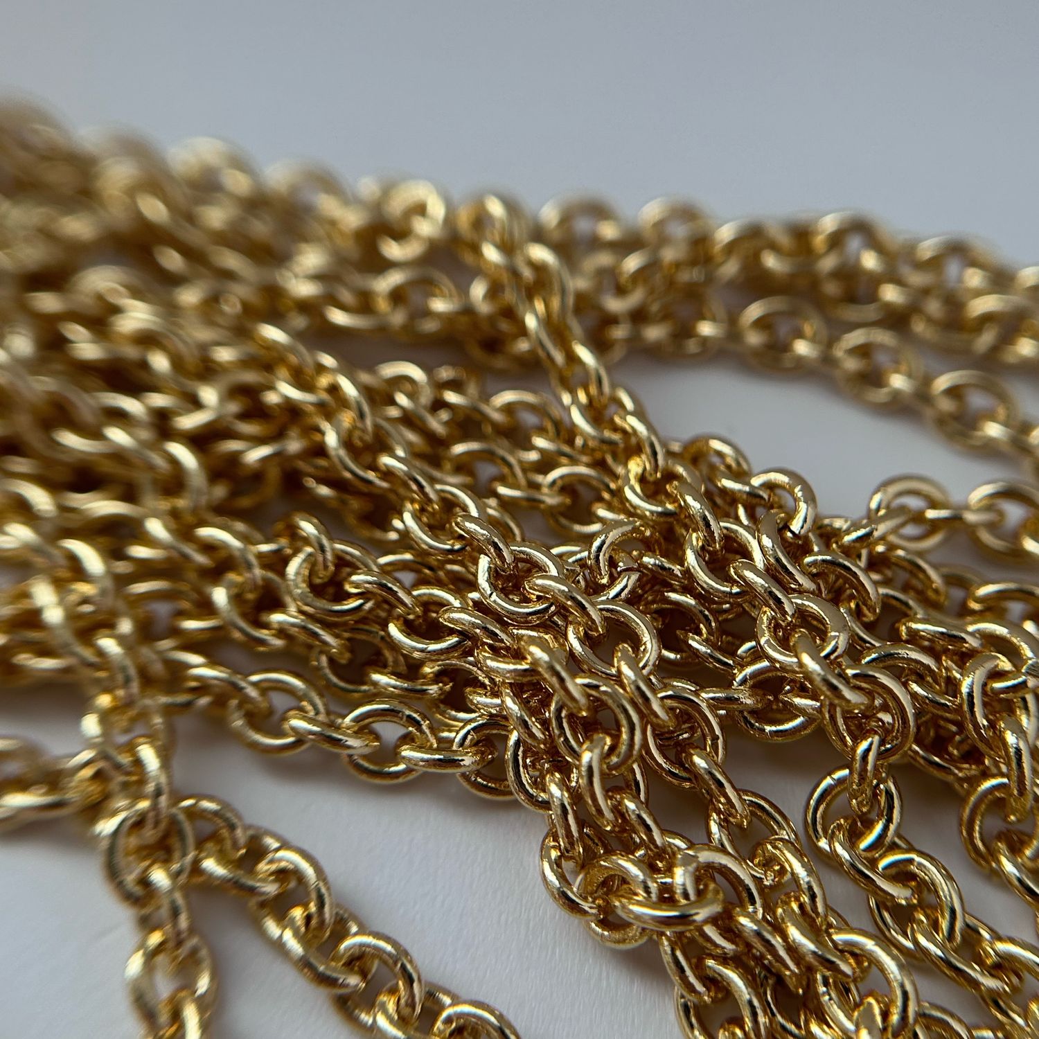 Цепочка позолоченная в интернет-магазине Ярмарка Мастеров по цене 300 ...