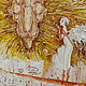Картина маслом девушка ангел и крылатый лев "Осенние сны", Картины, Астрахань,  Фото №1