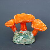 Для дома и интерьера handmade. Livemaster - original item Figurines: chanterelle mushrooms. Handmade.
