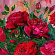 Oil painting Pink roses as a gift to your girlfriend. Pictures. Zabaikalie. My Livemaster. Фото №6