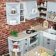Заказать  радиусная полка 5см, кукольная кухня, заготовка. Woodentales. Ярмарка Мастеров. . Мебель для кукол Фото №3