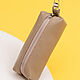 Order Leather Housekeeper Barrel Key Case. Leather Collection. Livemaster. . Housekeeper Фото №3