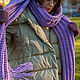 Order scarf lilac. SweetMarket. Livemaster. . Scarves Фото №3