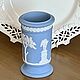 Винтаж: Ваза Wedgwood. Яшмовый фарфор. Англия. Клеймо в тесте, Вазы винтажные, Орел,  Фото №1