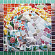 Mosaics 30*30 cm. Pictures. Lidiamama. Интернет-магазин Ярмарка Мастеров.  Фото №2